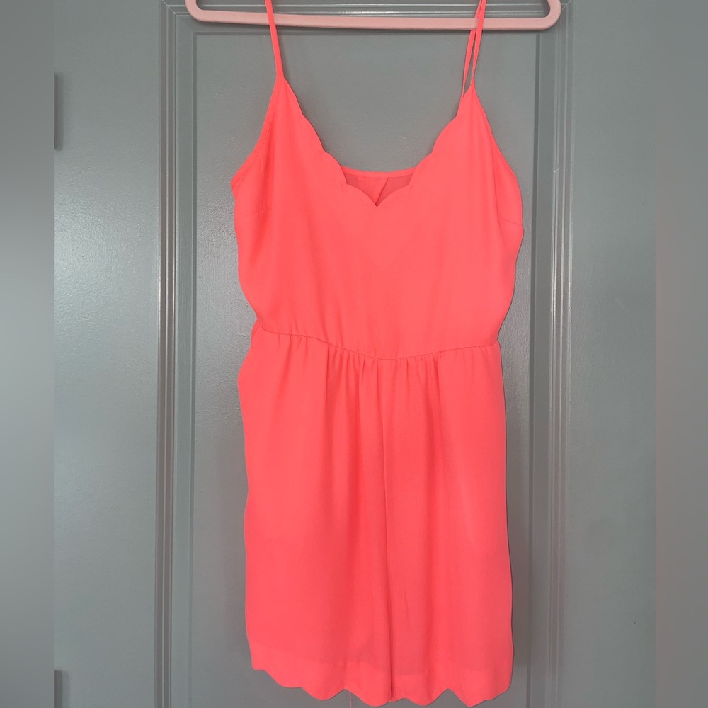 Coral Altar’d State Romper size L Coral